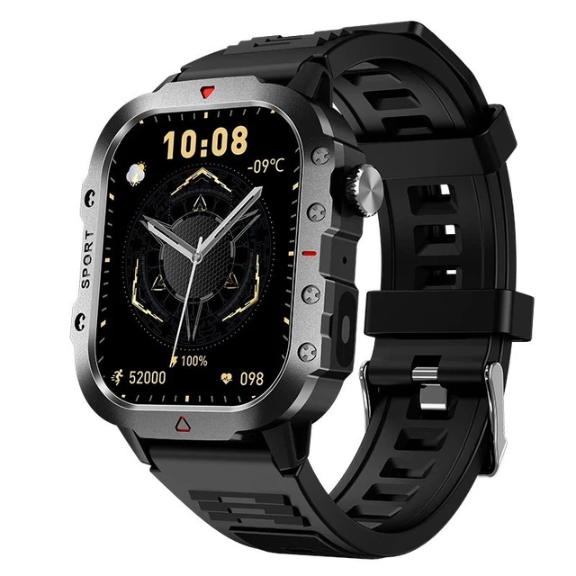 BLACKVIEW MILITARY SMART Watch for Men (Answer/Make Calls) 2.01 ...