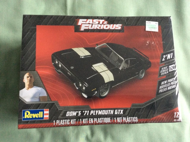 Maquette PLYMOUTH 71 GTX FATS & FURIOUS à assembler REVELL REV14477 | Collect World