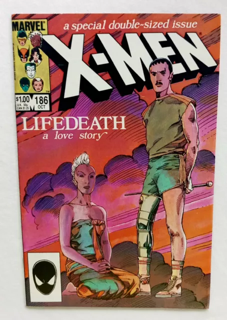 Uncanny X-Men #186 - First Cover Appearance Of Forge Marvel Comics (1984)