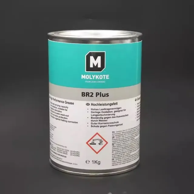 Molykote DOW CORNING BR2 Plus High Performance Grease 1Kg New Free ship