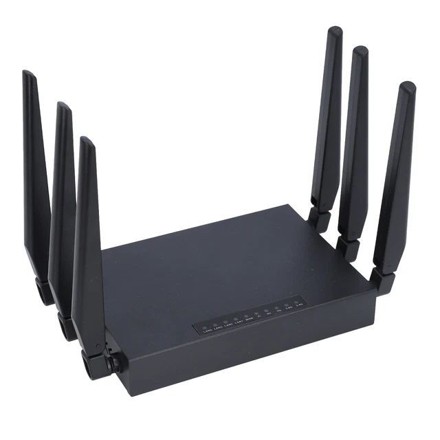 5G CPE WIFI 6 Router Gigabit Plug And Play Heat Dissipation Dual Band ...