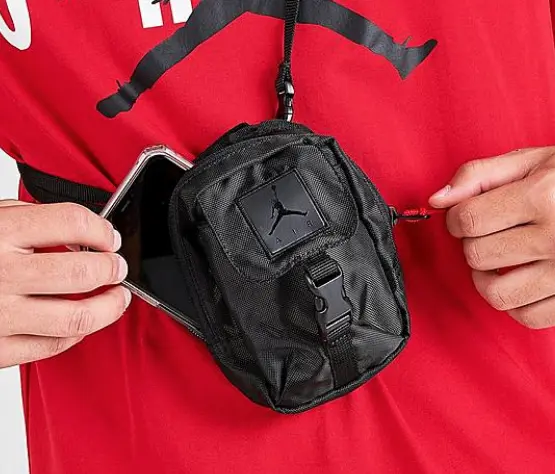 Nike Jordan Air Crossbody Bag In Black  ModeSens