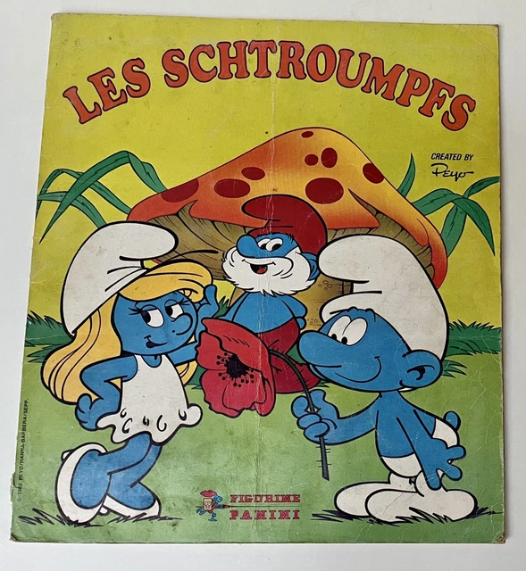 PANINI Pack Loisirs Schtroumpfs – 1 Album + 50 Pochettes (400 Stickers) – Collection Complète – Aventures Et Jeux
