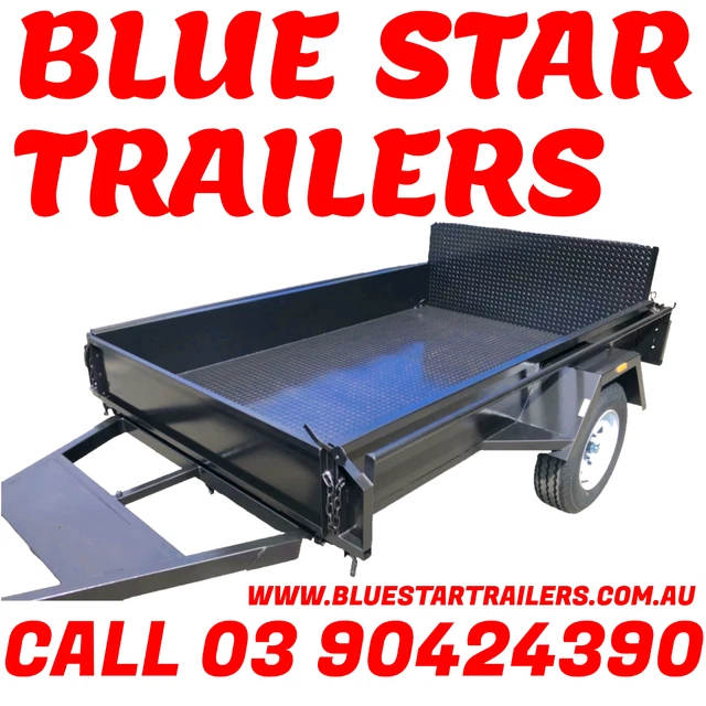 8x5 SINGLE AXLE GOLF CART TRAILER HEAVY DUTY AUSTRALIAN MADE