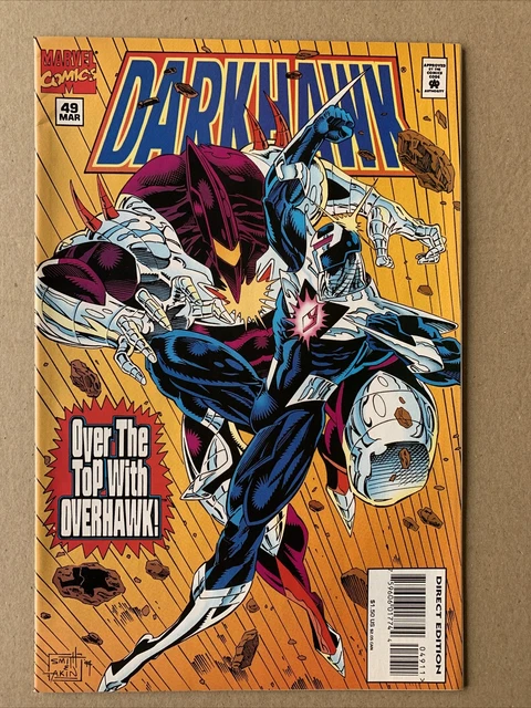 Marvel Comics Darkhawk #49 Very Scarce Low Print Run Good Condition