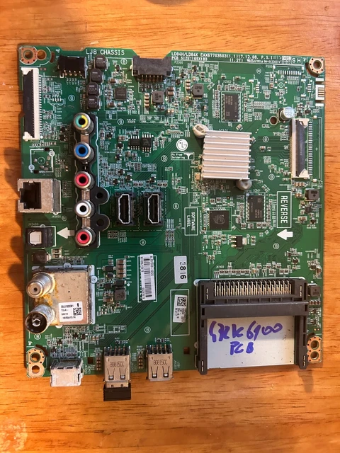 CARTE MÈRE MOTHERBOARD pour TV LG 32LB5610 EAX65361505(1.0) EBT62973076