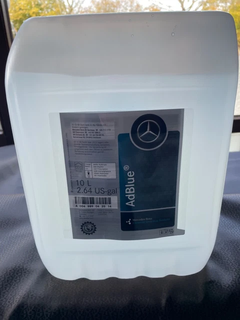 MERCEDES BENZ ADBLUE ® 10 Liter Kanister mit Stutzen A004989042014 EUR ...