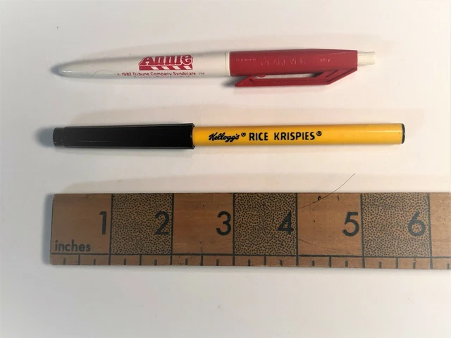 Stylos publicitaires vintage - Annie le film, Kellogg's Rice Krispies 2