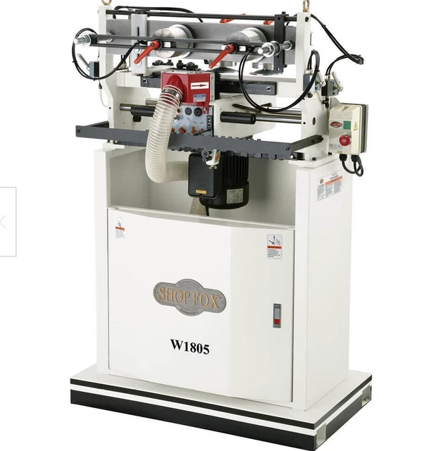 Shop Fox W1805 16-1/2" Ergonomic Dovetail Machine w/ Pneumatic Clamps
