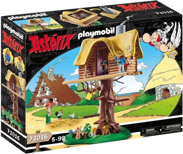 # Playmobil Asterix: Troubadix mit Baumhaus P71016