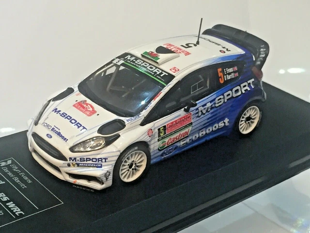 FORD FIESTA WRC N°1 De 2017, Vainqueur Monte-Carlo, Spark S5154 Ogier 1/43