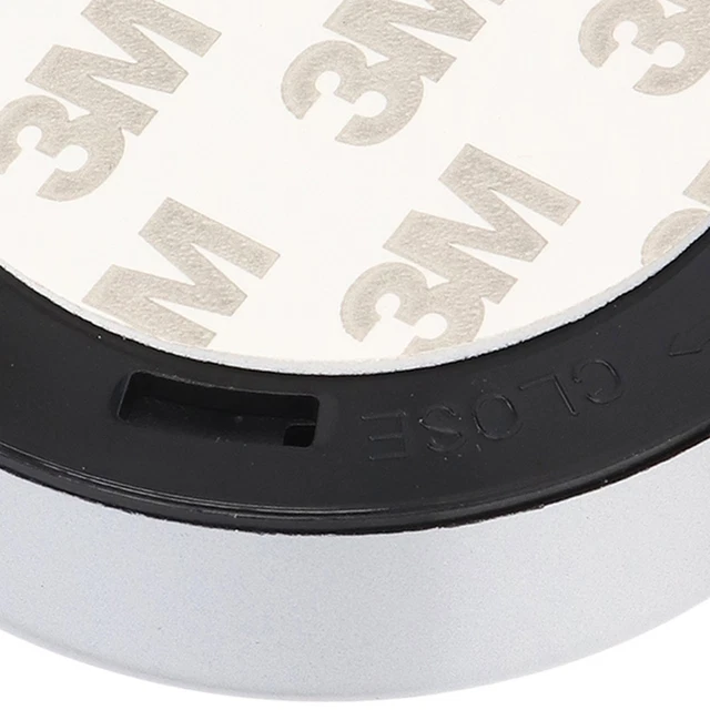 (White Light) Cute Night Light 6LEDs Round Compact Tap Night Light 3.5W