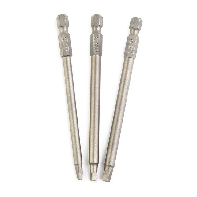 5pcs Y4.5 Tri-point Tournevis Embout 1/4" Hexagonal Tige Magnétique Y Vis