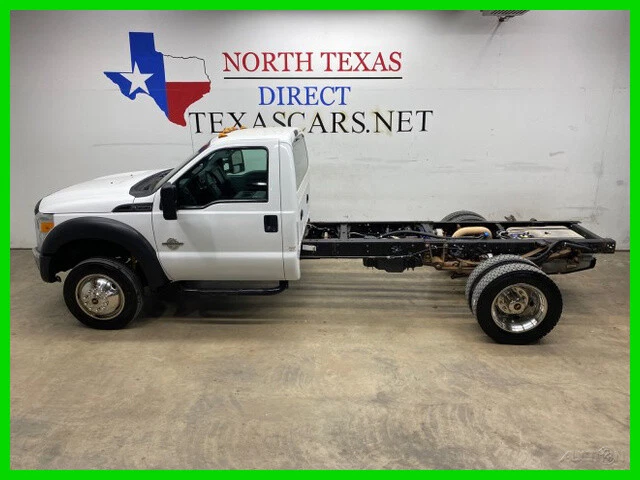 2015 Ford Super Duty F-550 DRW XL 6.7 Diesel Flat Bed Dually Work Truck Hot Shot