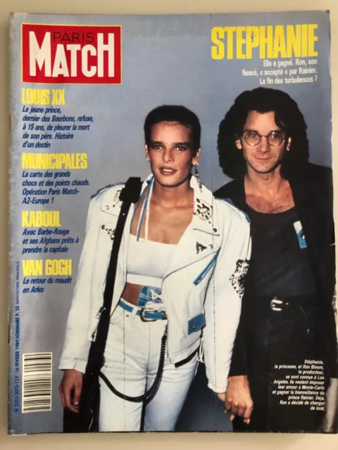 Paris Match n° 2073 - Eric Cantona / Princesse Diana  / Régine (16 février 1989)