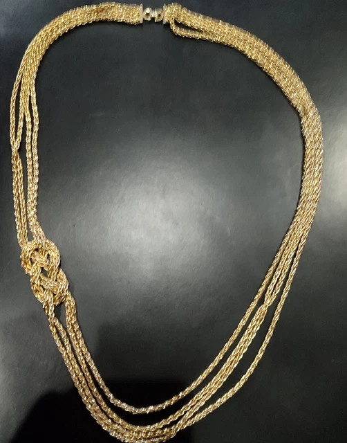 Collier Long Sautoir DorÃ© Sautoir Rosiers Acier Inoxydable Doré