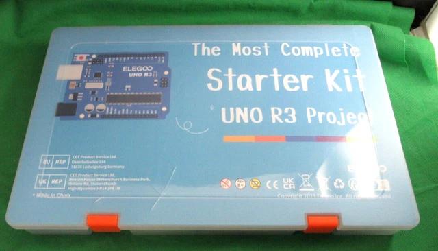 Uno R3 Rover Project ELEGOO UNO R3 Project The Most Complete Ultimate Starter Kit £48.00 ...