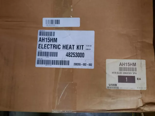 Climate Master Ah15Hm/ Warren - Cbk-C - 15Kw - 230 3Ph  - New(Old Stock) Br2