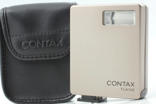 [Top MINT w/ Case] Contax TLA 140 TLA140 Shoe Mount Flash For G1 G2 From JAPAN