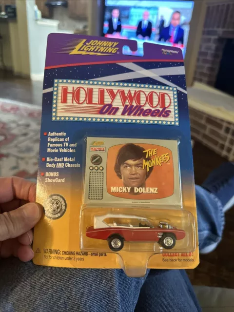 JOHNNY LIGHTNING Hollywood On Wheels The MONKEES MOBILE, New in Orig Package