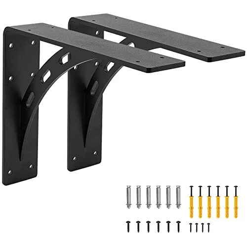 12"x10"x2.5" Heavy Duty Shelf Brackets，max Load 1100 12 inch x 10 inch