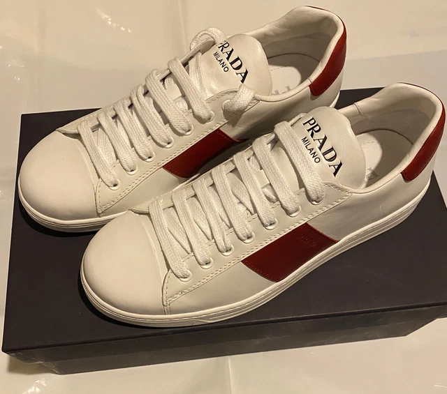 PRADA MILANO UOMO Scarpe Sneakers Made In Italy EUR 128,00 - PicClick IT