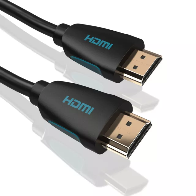 15m HDMI Kabel | Highspeed 2.0 4K@60Hz 3D Ethernet FULL HD | PS4 Xbox Beamer