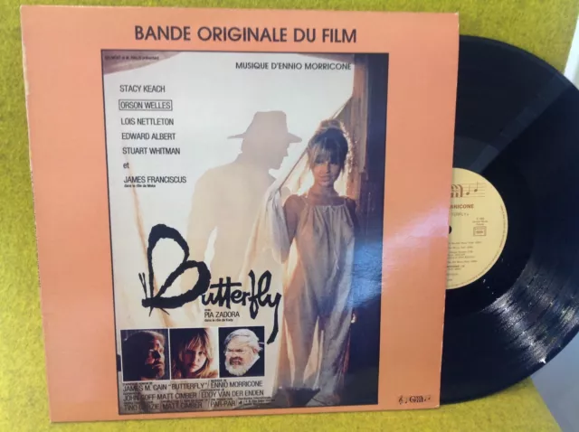 Lp Bo Ost - Butterfly  -  Ennio Morricone - General Music 803.034