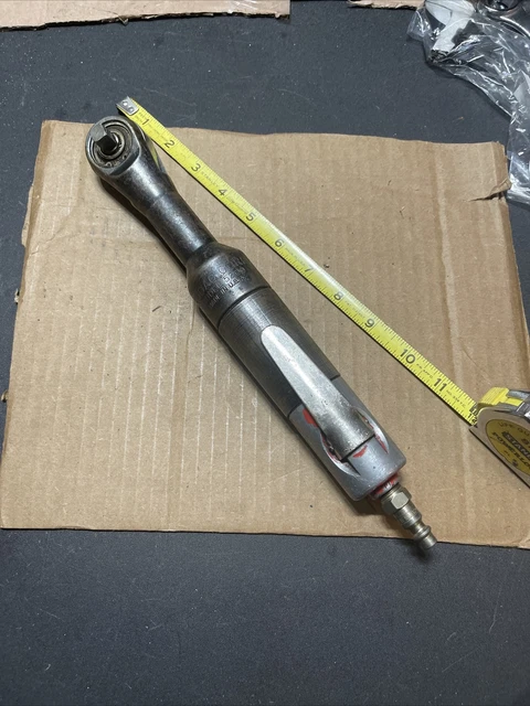 Vintage RODAC Corp USA 5200 PNEUMATIC 3/8" AIR RATCHET Reversible Tested Working