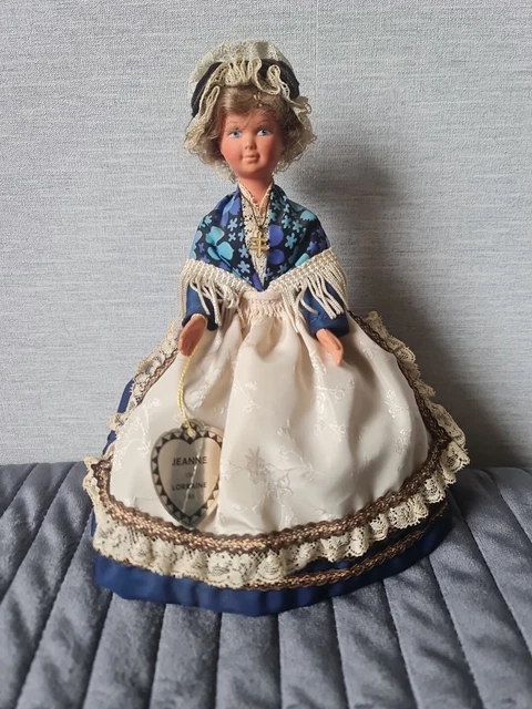 Poupée Folklorique Française Le Minor Mathilde De Normandie - Années 60 - 13 Cm - De Collection