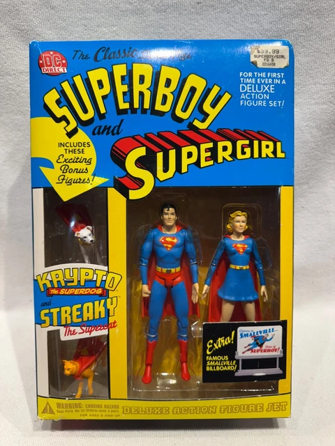 Set DC Comics Silver Age - Superman & Lois Lane - DC Direct, 2001, Neuf Scellé