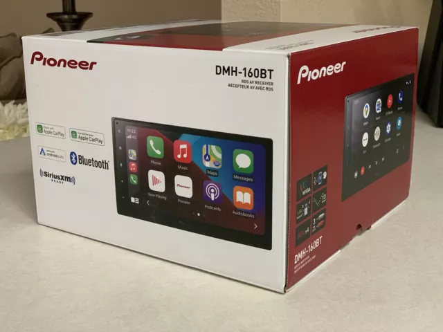 Pioneer DMH-100BT Double Din 6.2 Touchscreen Bluetooth Car Stereo  Receiver, Android / Apple iOS