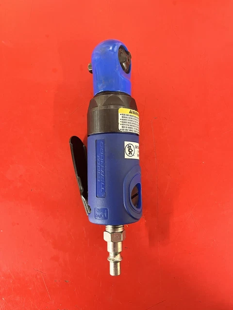 Cornwell Tools CAT1000MRR 1/4" Mini Palm Air Ratchet Neon Blue