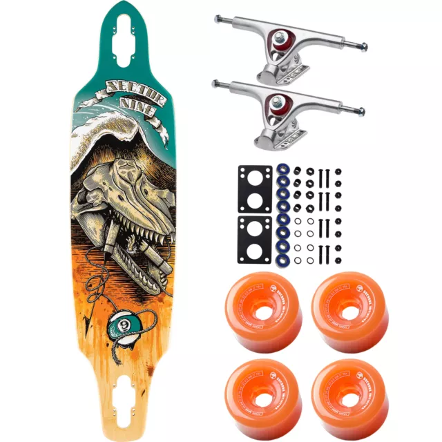 Sector 9 Longboard Lookout Wreckage Drop Through with Paris / Arbor Parts Packa