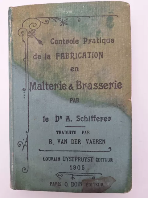 bière beer brasserie brewery malterie malt technique belge Belgique Louvain 1905 2