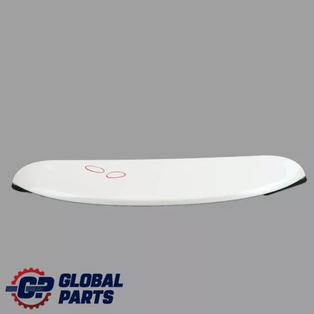 Mini Cooper One R56 Spoiler Arrière Blanc Poivre 0430315 7148850