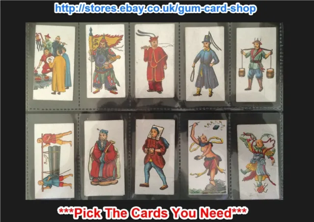 Cavanders - Ancient Chinese 1926 (Fillers) *Pick The Cards You Need*