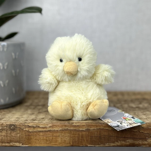 JELLYCAT FLUFFSTER YELLOW Chick Small Fluffy Chick Retired Rare 5