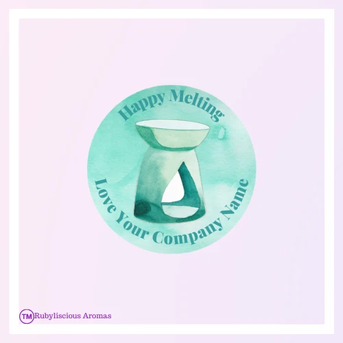 Pegatinas personalizadas Happy Melting - 35 pegatinas - ENVÍO GRATUITO