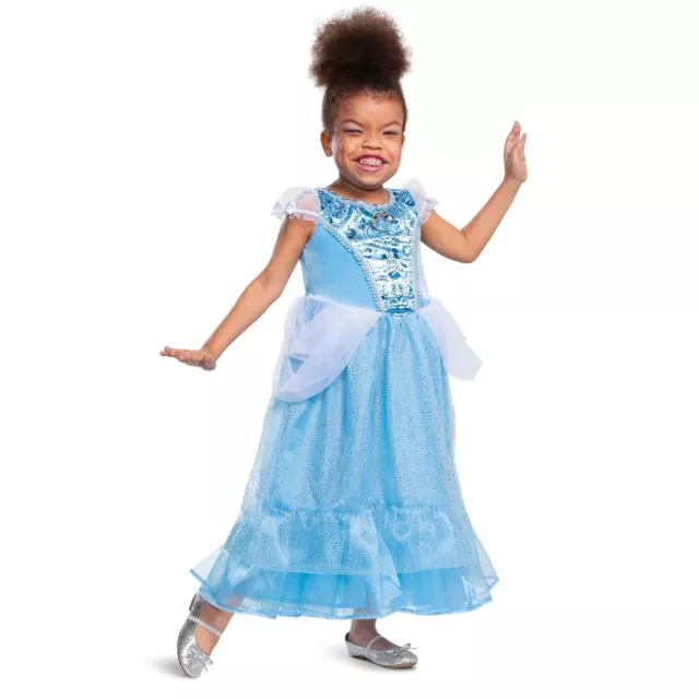 Costume adattivo Disney Cenerentola bambini bambina principessa abito elegante