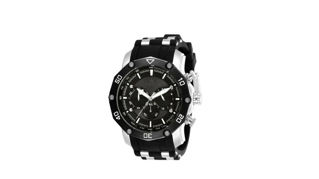 INVICTA PRO DIVER Two Tone Gents Watch with Silicone Stainless