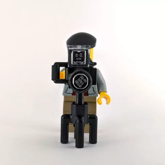 Lego Photographer Guy Minifigure with Camera and Tripod 3