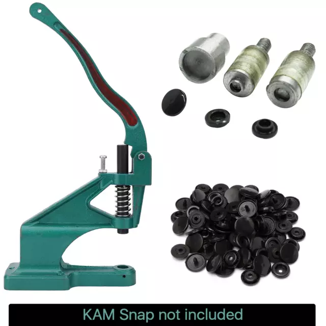 Universal Green Hand Rivet Press Machine T3 T5 T7 Dies Set for Crafting  Projects