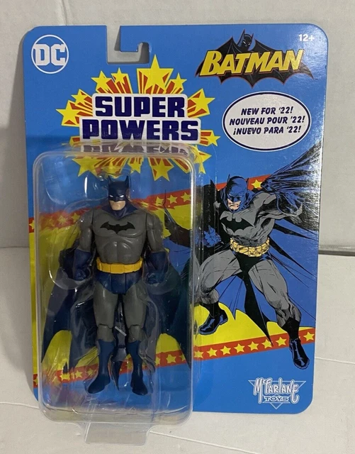 Dc Comics Batman Super Powers  5" Retro Action Figure Mcfarlane Toys New For '22