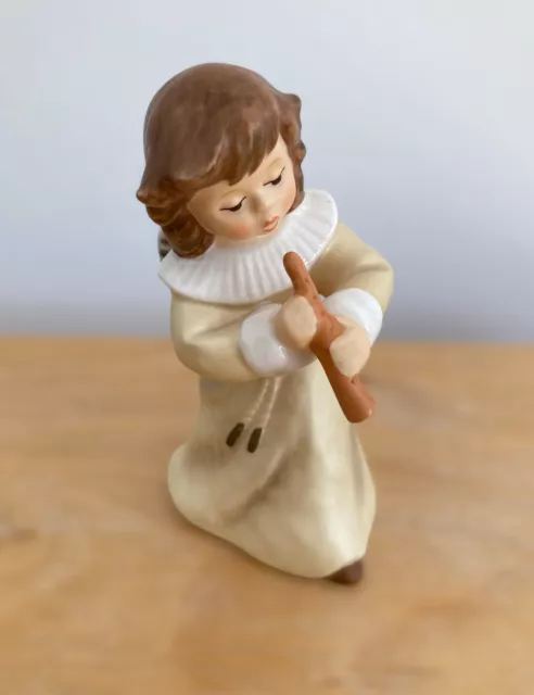 GOEBEL WEIHNACHT &amp;ENGEL mit Flöte&amp;quot; / 10 cm EUR 15,00 - PicClick DE
