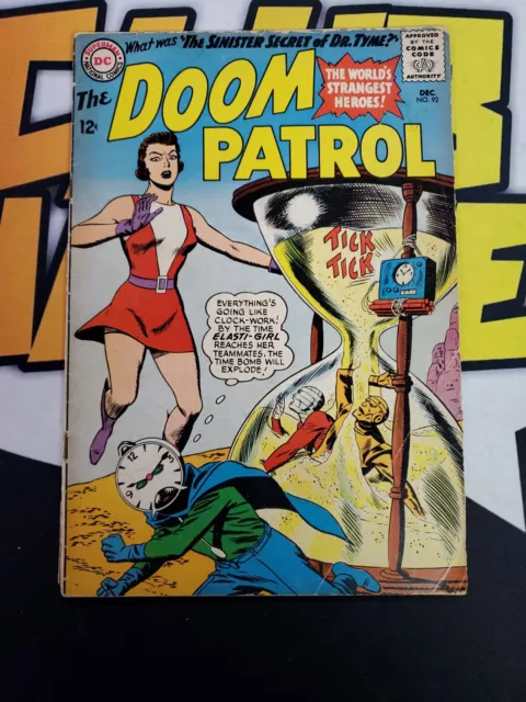 Doom Patrol #92 - 1st App Dr. Tyme - Silver Age DC Comics 1964