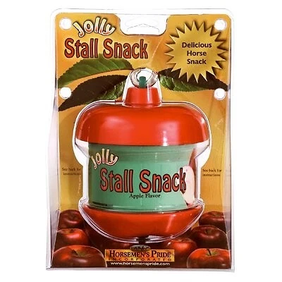 Snack Jolly Stall con golosina para caballos de manzana, 2,43 libras. -SS201