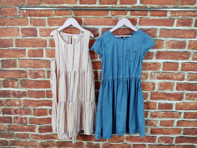Girls Bundle Age 10-11 Years 100% Next Short Sleeve Dress Set Summer Party 146Cm
