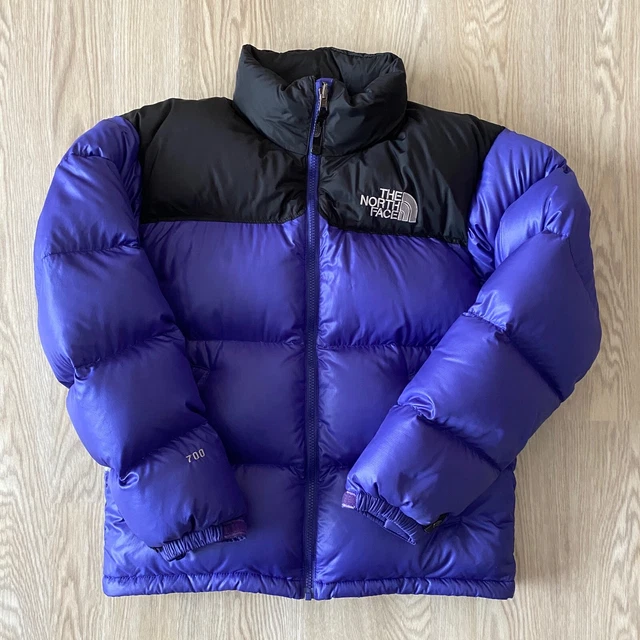 VESTE TAMPON VINTAGE « The North Face » 700 duvet nupste violet EUR 175,67  - PicClick FR