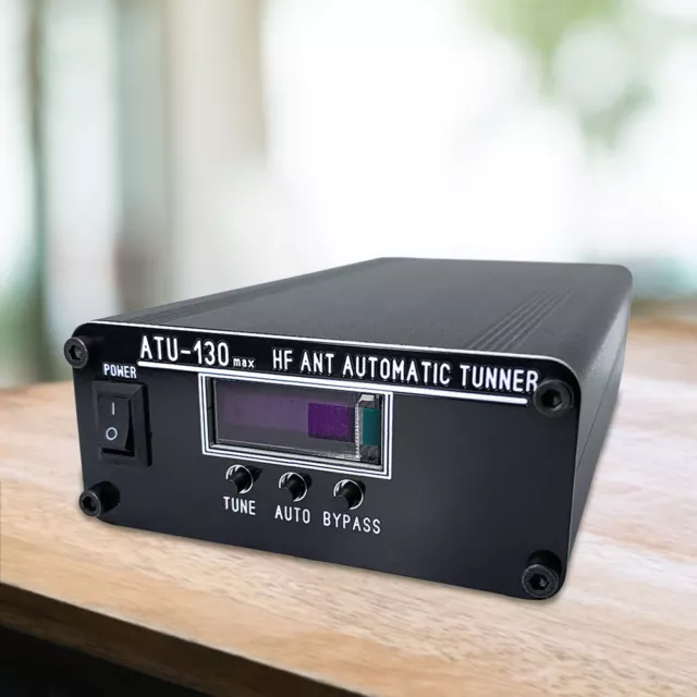 ATU-130 MAX Radio Automatic Antenna Tuner Convenient Portable Antenna Tuner Box